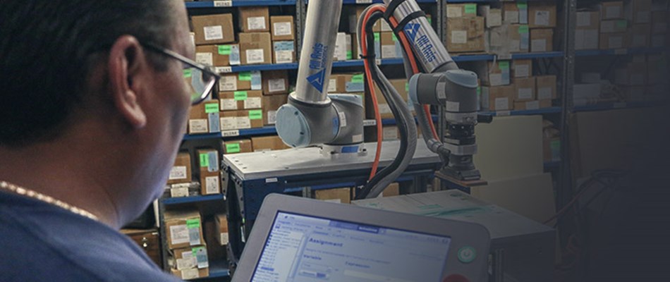 Process automation utilizing collaborative robots